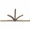 Ekena Millwork Redmond Smooth Timber Gable Bracket, Douglas Fir, 108"W x 58"H x 3 1/2"D x 3 1/2"F, 13/12 Pitch GBW108X58X0404RED00SDF - alternate 4